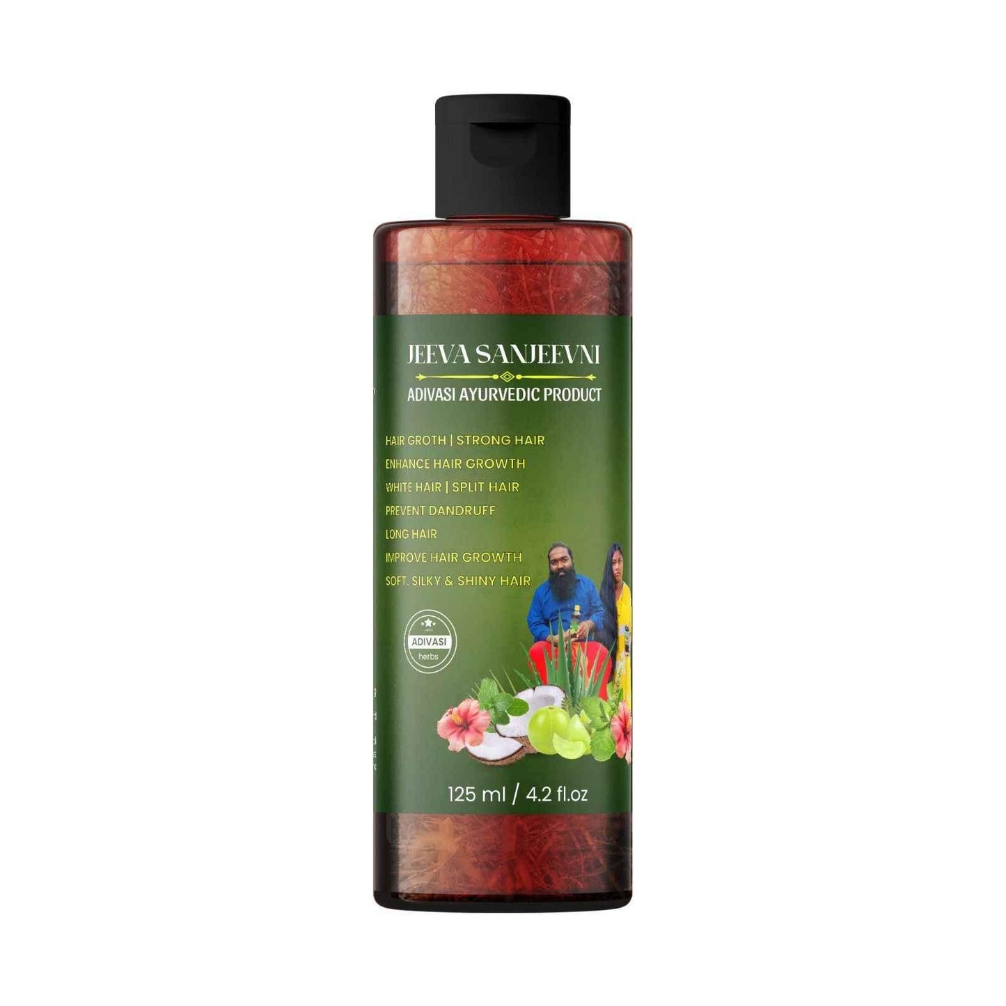 ADIVASI JEEVA SANJEEVINI HAIR OIL – 125 ML (Pack of 2